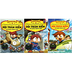 Combo 3 Tập (4 – 5 – 6) Gram Gram – Đội Thám Hiểm Từ Vựng Tiếng Anh (Tặng Kèm Truyện Song Ngữ Anh – Việt)